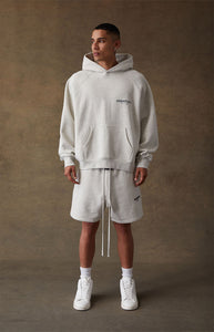 Essentials Fear Of God - Light Oatmeal Hoodie - Clique Apparel