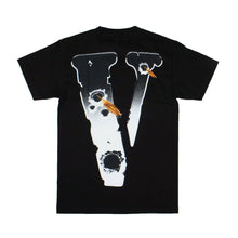 Load image into Gallery viewer, Vlone - Pop Smoke Hawk Em T-Shirt - Black - Clique Apparel