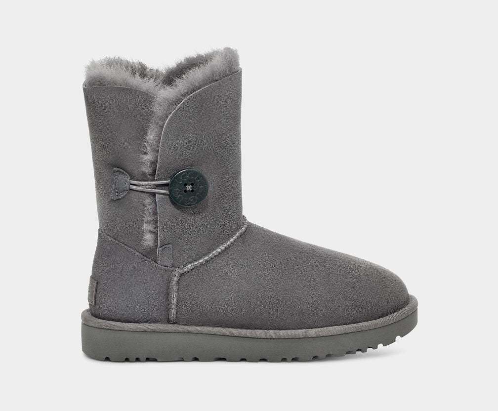 Ugg - Kids Bailey Button (Grey) - Clique Apparel