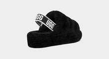 Load image into Gallery viewer, Ugg - Women&#39;s Fluff Yeah Slide (Black) - Clique Apparel