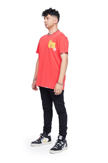 Valabasas - Keep Growing Vintage Tee - Red - Clique Apparel