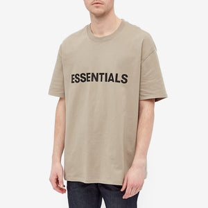 Essentials Fear Of God - Short Sleeve Tee Charcoal - Clique Apparel