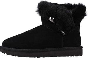 Ugg - Women Classic Fluff Pin Mini (Black) - Clique Apparel