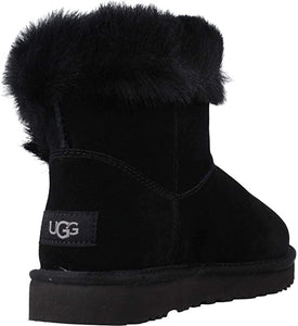 Ugg - Women Classic Fluff Pin Mini (Black) - Clique Apparel