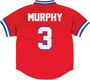 Mitchell & Ness Dale Murphy Atlanta Braves Men's Authentic 1980 BP Jersey - Red - Clique Apparel