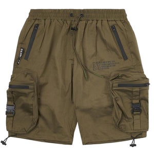 COMBAT NYLON SHORT ARMY GREEN - Clique Apparel