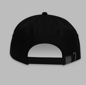 Paper Plane Starboard Strapback Hat Black - Unisex - Clique Apparel