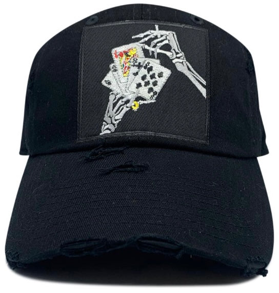 Skull Cards Hat - Unisex - Clique Apparel