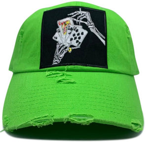 Skull Cards Hat - Unisex - Clique Apparel