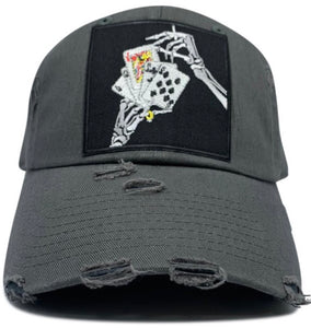 Skull Cards Hat - Unisex - Clique Apparel