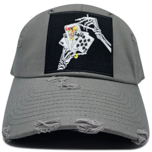 Skull Cards Hat - Unisex - Clique Apparel