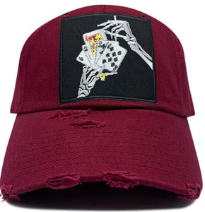 Skull Cards Hat - Unisex - Clique Apparel