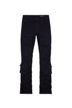 Load image into Gallery viewer, Smoke Rise - Stacked Utility Twill Pants - Black - Clique Apparel