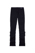 Load image into Gallery viewer, Smoke Rise - Stacked Utility Twill Pants - Black - Clique Apparel