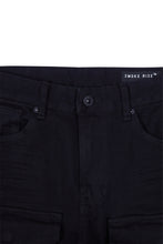 Load image into Gallery viewer, Smoke Rise - Stacked Utility Twill Pants - Black - Clique Apparel