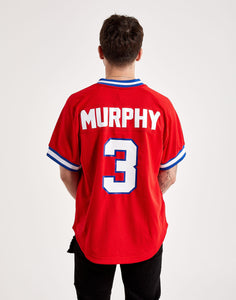 Mitchell & Ness Dale Murphy Atlanta Braves Men's Authentic 1980 BP Jersey - Red - Clique Apparel