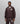 Paper plane -Collegiate Spectrum Half Zip Drop Shoulder Hoodie - Coffee - Clique Apparel
