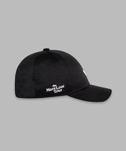 Paper Plane - More Love Satin Dad Hat - Black - Clique Apparel