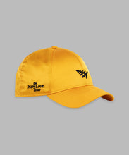 Load image into Gallery viewer, Paper Plane - More Love Satin Dad Hat - Gold - Clique Apparel