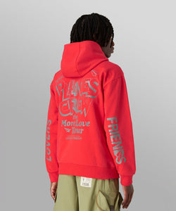 Paper Plane - More Love Tour Hoodie - Coral Red - Clique Apparel