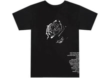 Load image into Gallery viewer, Vlone - Pop Smoke x Vlone Tracklist Black Tee - Clique Apparel