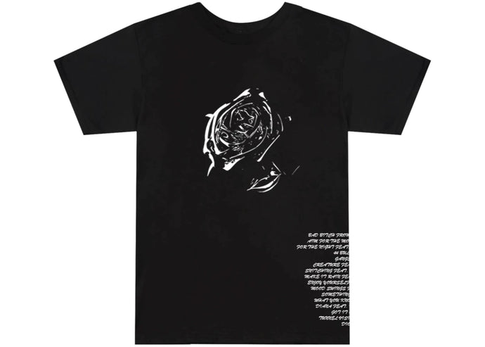 Vlone - Pop Smoke x Vlone Tracklist Black Tee - Clique Apparel