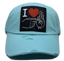 Load image into Gallery viewer, MV DAD HATS I heart Love you - Unisex - Clique Apparel