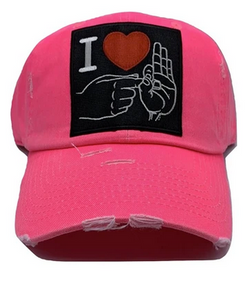 MV DAD HATS I heart Love you - Unisex - Clique Apparel