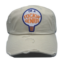 Load image into Gallery viewer, MV DAD Hats Fcks Genius Hat - Unisex - Clique Apparel