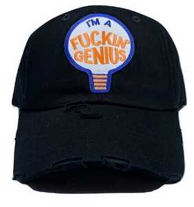 MV DAD Hats Fcks Genius Hat - Unisex - Clique Apparel