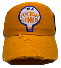 Load image into Gallery viewer, MV DAD Hats Fcks Genius Hat - Unisex - Clique Apparel