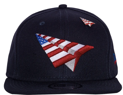 AMERICAN DREAM CROWN OLD SCHOOL SNAPBACK | NAVY - Clique Apparel