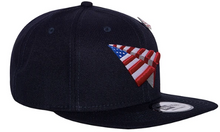 Load image into Gallery viewer, AMERICAN DREAM CROWN OLD SCHOOL SNAPBACK | NAVY - Clique Apparel