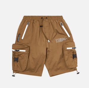 COMBAT NYLON SHORT PEANUT BUTTER - Clique Apparel