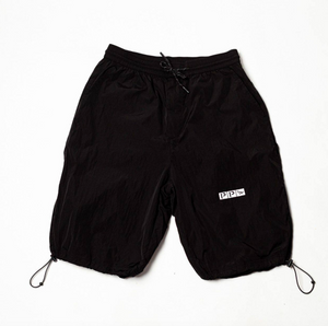 PAPER PLANE PARACHUTE SHORT-BLACK - Clique Apparel