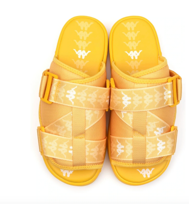 KAPPA SLIDES- BANDA MITEL 1 YELLOW - Clique Apparel