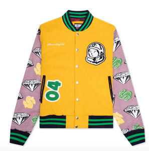 BILLIONAIRE BOYS CLUB BB LUCKY VARSITY JACKET - Clique Apparel