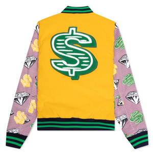 BILLIONAIRE BOYS CLUB BB LUCKY VARSITY JACKET - Clique Apparel