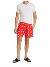 Load image into Gallery viewer, PURPLE BRAND RED MONOGRAM SWIM SHORTS *FREE SHIPPING - Clique Apparel