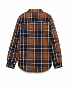 Purple Brand - gold plaid down shirt - Clique Apparel