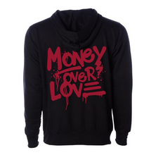 Load image into Gallery viewer, MV Money Over Love Hoodie Black- Men&#39;s - Clique Apparel