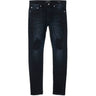 Purple - P002 Mid Rise Slim Jean Black Wash Blowout - Clique Apparel