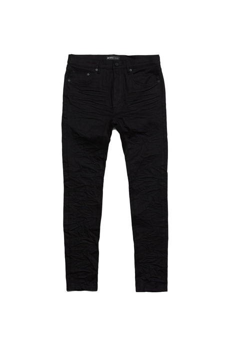 Purple - P001 Low Rise Skinny Jean Black Raw - Clique Apparel