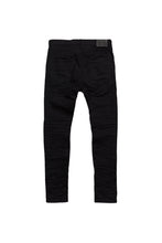 Load image into Gallery viewer, Purple - P001 Low Rise Skinny Jean Black Raw - Clique Apparel