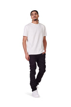 Load image into Gallery viewer, Purple - P001 Low Rise Skinny Jean Black Raw - Clique Apparel