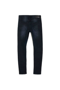 Purple - P002 Mid Rise Slim Jean Black Wash Blowout - Clique Apparel