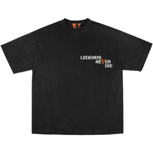 Vlone - Juice Wrld 999 T-Shirt - Black/Orange - Clique Apparel