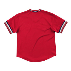 Mitchell & Ness St. Louis Cardinals Red Mesh Short Sleeve Jersey - Clique Apparel