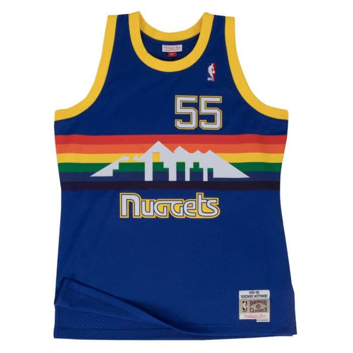 Swingman Jersey Denver Nuggets Road 1991-92 Dikembe Mutombo - Clique Apparel