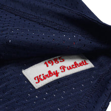 Load image into Gallery viewer, Kirby Puckett Minnesota Twins Mitchell &amp; Ness 1985 Authentic Cooperstown Collection Mesh Batting Practice Jersey - Navy - Clique Apparel